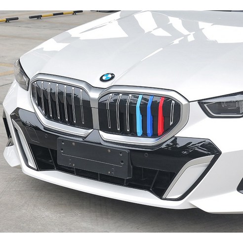 BMW 5시리즈 F10 G30 G60 키드니 그릴 삼색 몰딩 클립 커버, 21-23년식 G30모델, 1개