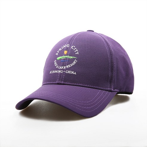 ANKRIC 남자 골프모자 골프 모자 야외 선 스크린 빠른 드라이 야구 모자 스포츠 통기성 골프 캡 팀, 보라색