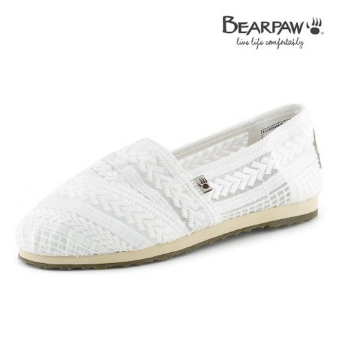 베어파우  베어파우(BEARPAW) SAGE CROCHET 여성 단화 K3100084NB-W