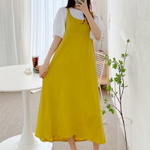 뷔스티에원피스 라라온 차틸 뷔스티에 원피스 NewCare여성 뷔스티에 원피스 끈 원피스 여름원피스