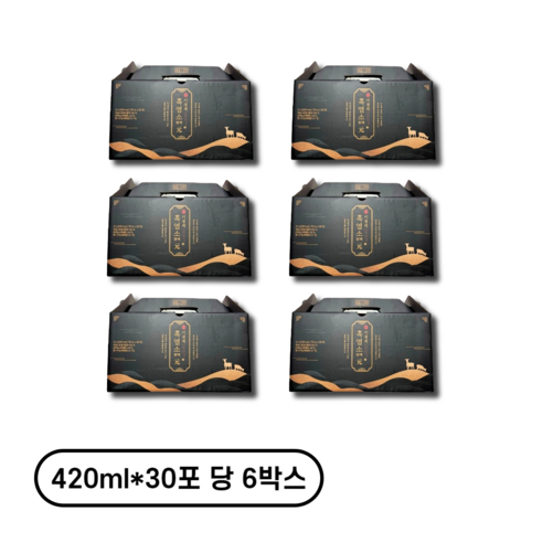 래오이경제 흑염소진액 원, 420ml, 30개