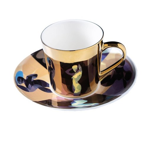 [SW] 거울 반사 커피 잔 유리 차 물 컵 크리 에이 티브 Coffeeware Drinkware, COFFEE_201-300ml