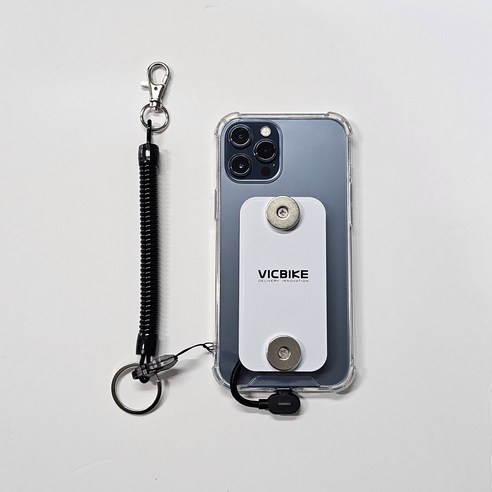 iPhone과 완벽하게 호환되어 편리한 무선 충전과 자석 거치대 호환성을 제공하는 VICBIKE 아이폰 케이스