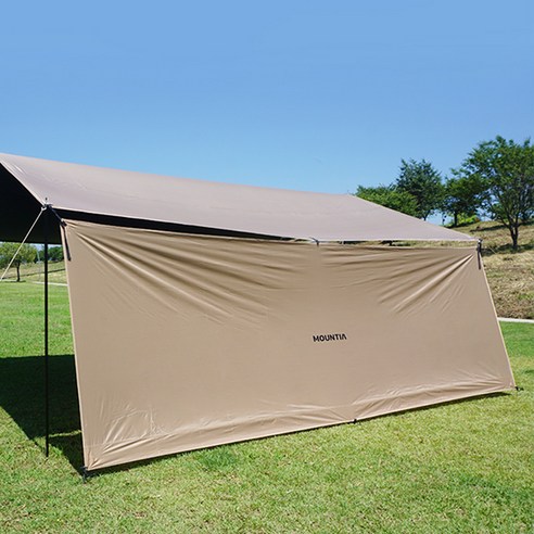 완벽한 차양과 바람막이, 캠핑의 즐거움을 더하다