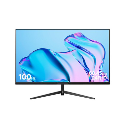 스카이뷰 FHD 24인치 IPS 모니터 100Hz 게이밍 베젤리스 광시야각 사무용 컴퓨터모니터