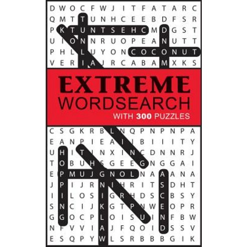 (영문도서) Extreme Word Search: With 300 Puzzles Paperback, Parragon, English, 9781680524741