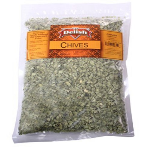 Dried Chives by It's Delish – 5 lbs Bulk Bag | Premium Healthy Rich Vitamin A C Aromatic Chopped C, 1개