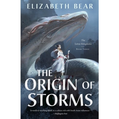 (영문도서) The Origin of Storms: The Lotus Kingdoms Book Three Paperback, Tor Books, English, 9780765380180