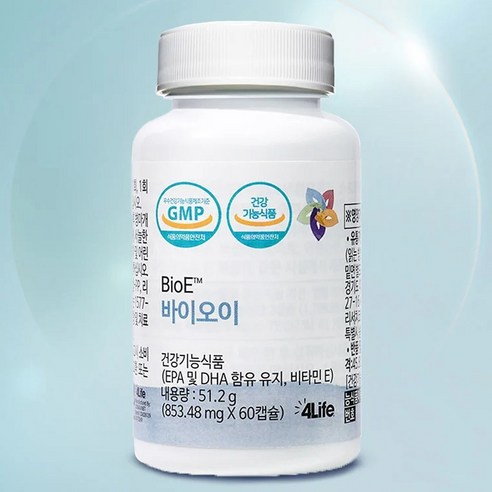 포라이프 바이오이 바이오E 853.48mg 60캡슐, 1개, 60정