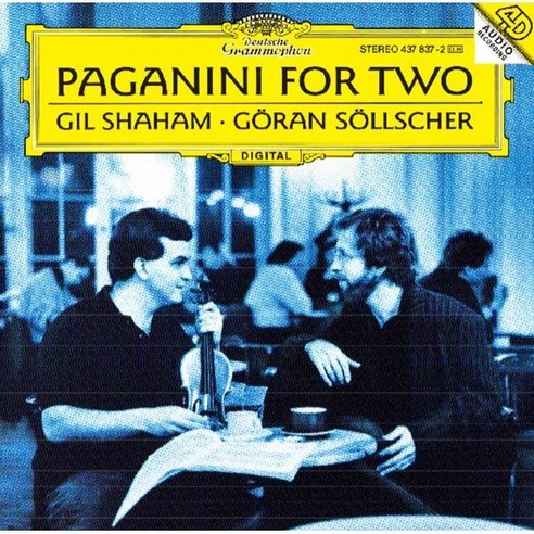 [CD] Gil Shaham / Goran Sollscher 파가니니: 바이올린과 기타를 위한 작품집 (Paganini For Two)