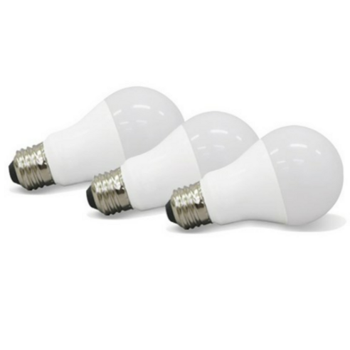 번개표 금호 LED 벌브 12W, 주광색, 3개