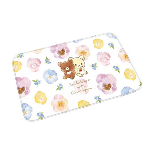 환영 입구 비-슬립 개 고양이 카펫 주방 매트 현대 만화 Rilakkuma 층 매트 홈 장식 복도 발코니 문 매트, 40센치메터x60센치메터, New000493