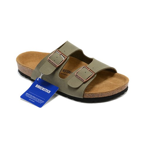 버켄스탁 Birkenstock 커플 더블 버클 캐주얼 슬리퍼 비치 샌들