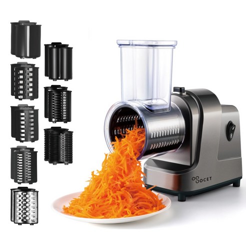 OCET 채써는기계 전동 채칼 무생채 당근 야채슬라이서 자동채칼, VSQ-S9, 1개