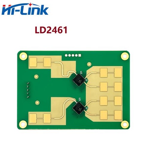 고성능 인간 인식 궤적 추적 레이더 모듈 HLK-LD2461 레이더 2T4R 밀리미터파 판매, 01 HLK-LD2461 module, 1개