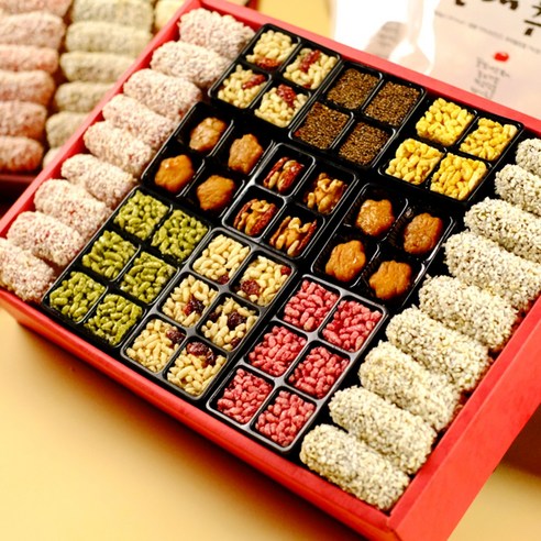 보은대추한과 대추 한과세트 지함 4호 3단(1.2kg)