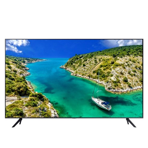 삼성전자 [에너지소비효율 1등급 10% 환급제품] 138.7cm CRYSTAL 4K 비즈니스 TV 전국 무료설치 스탠드형 벽걸이형, 2.벽걸이