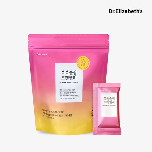 닥터엘리자베스 쏙쏙슬림 포켓젤리, 1개, 350g