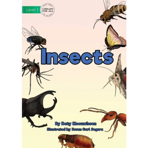 (영문도서) Insects Paperback, Library for All, English, 9781922721938