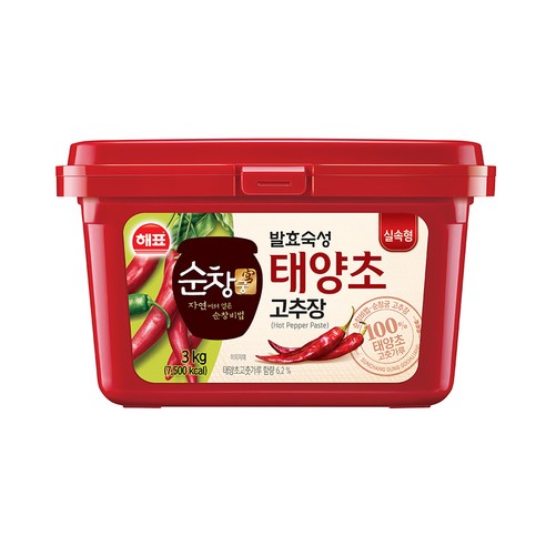 사조해표 순창궁 태양초 고추장, 3kg, 1개