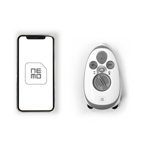 휴대용 네모 미니 스팀 전기 다리미 핸디형, 화이트