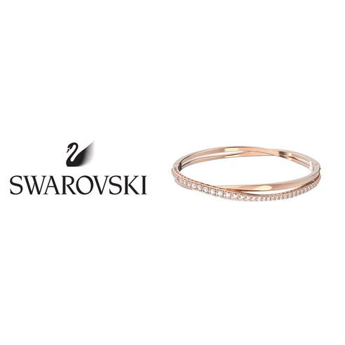 Swarovski 스와로브스키 5620552 Twist 로즈골드 여성 브레이슬릿 여자팔찌