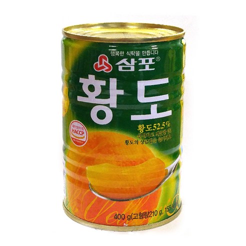 삼포 황도 슬라이스 1팩 400g 백도황도 삼포 황도 슬라이스 1팩 400g 백도황도