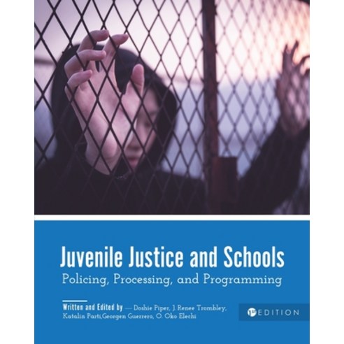 (영문도서) Juvenile Justice and Schools: Policing Processing and Programming Paperback, Cognella Academic Publishing, English, 9781516538102