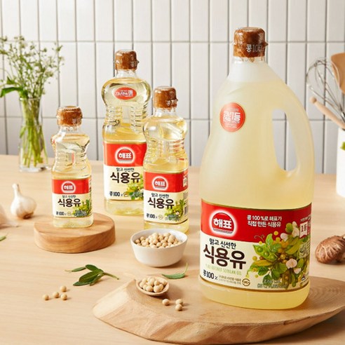 사조 해표 콩기름 식용유, 500ml, 1개