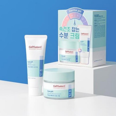 [셀퓨전씨] 약산성 패리어 수분 크림 80ml+40ml 기획세트, 1개, 80ml