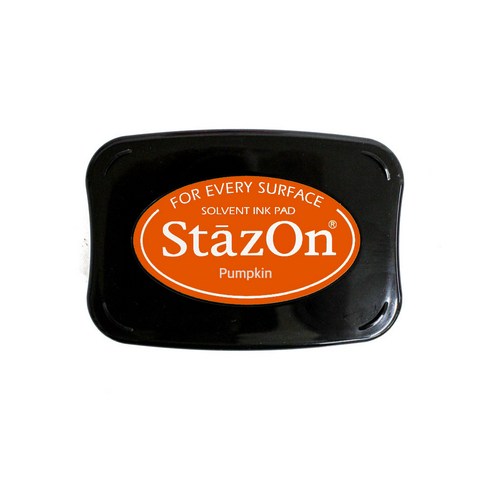 츠키네코 스테이즈온 StazOn 유성 잉크패드 다꾸 가죽 유리 올인원 스탬프, sz-92, 1개