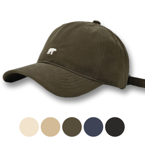 편안한 착용감과 세련된 디자인의 핏이 좋은 볼 캡 야구 모자