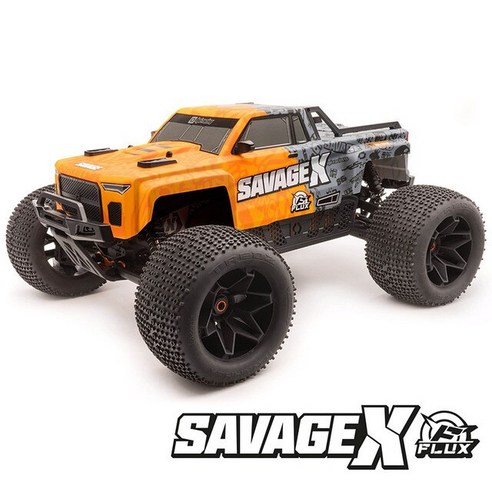 몬스터트럭rc카 HPI 새비지 X 플럭스 V2 GT-6 4WD 1/8 브러시리스 RC 자동차 고속 드리프트 몬스터 트럭 빅 F 160101 어린이 장난감, [01] Savage F