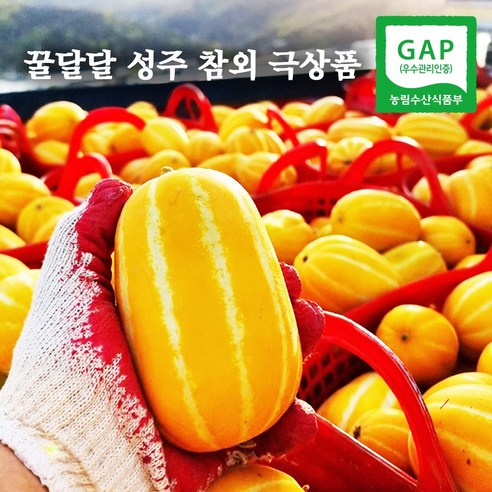 성주 참외 꿀달달 1%천상의맛 18brix엄선, 1개, 2kg(특상)