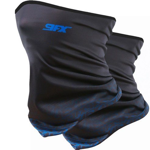 나인에프엑스 여름용 스포츠 자외선차단 마스크 2p, 9FX 이그니션 블루, 2개