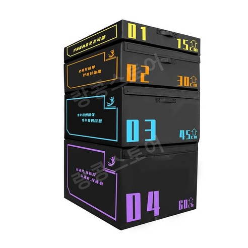 리플렉스 피트니스의 K 대형 3단 스텝박스 크로스핏 점프 박스 스텝박스 발판 체육관 폴리오와드, B 리플렉스 피트니스의 K 대형 3단 스텝박스 크로스핏 점프 박스 스텝박스 발판 체육관 폴리오와드, B