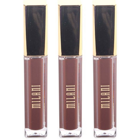 밀라니 아모레 매트 립 크림, Metallic Covet, 3개
