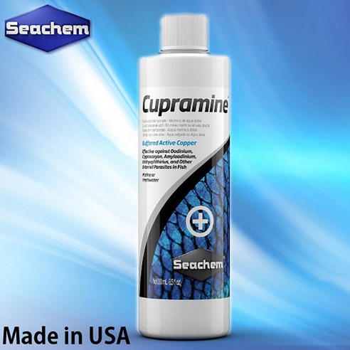 열대어의 건강을 지켜주는 수호천사, 시켐 큐프라민 100ml 큐프라민