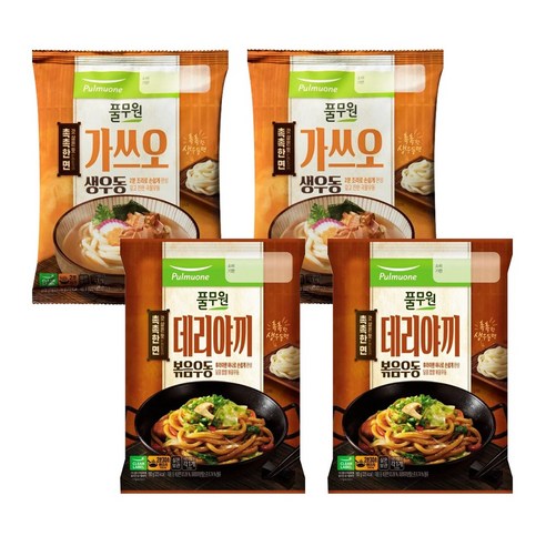 촉촉한 면발의 매력을 담은 풀무원 우동 풀무원우동