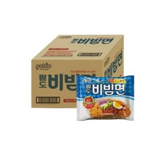 [SaleNOWㅣ인기상품] 대박 할인! 팔도 비빔면 40봉 1박스 무료 배송 [세일나우ㅣ추천상품]