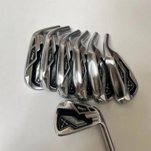 새로운 골프 클럽 romaro ray-v v2 아이언 romaro ray v2 골프 단조 아이언 4-9p rs 헤드 커버가 있는 플렉스 샤프트, 11. 색상: NS 프로 880AMC