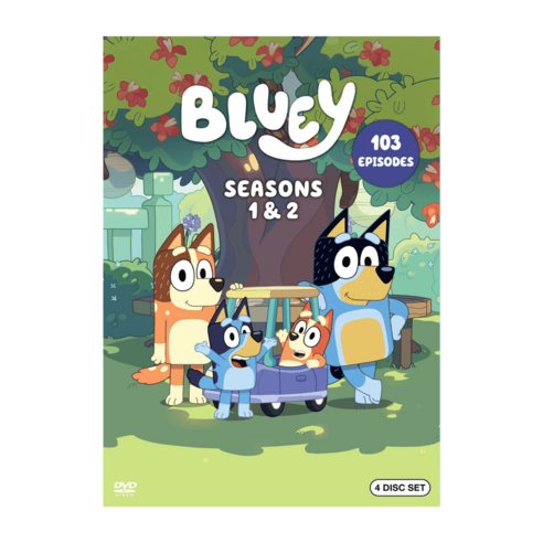 Bluey Complete Seasons One and Two 미국판 DVD