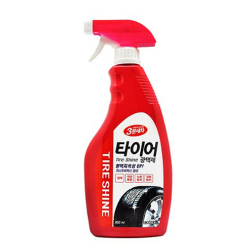 타이어갈변제거제 타이어 코팅제 광택제 클리너 세정제 650ml, 1개