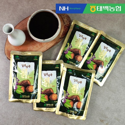 태백농협 칡즙 생칡즙 원액 100%, 30개, 120ml