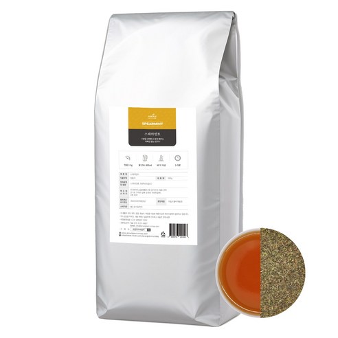 스피아민트 / 무카페인 허브티 / 대용량 / 아만프리미엄티, 500g, 1개입, 1개