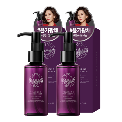 테라픽 볼류마이징 헤어에센스, 2개, 100ml