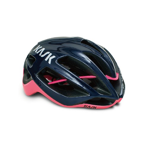 카스크 프로톤 사이클 로드 자전거 헬멧, 네이비블루/핑크