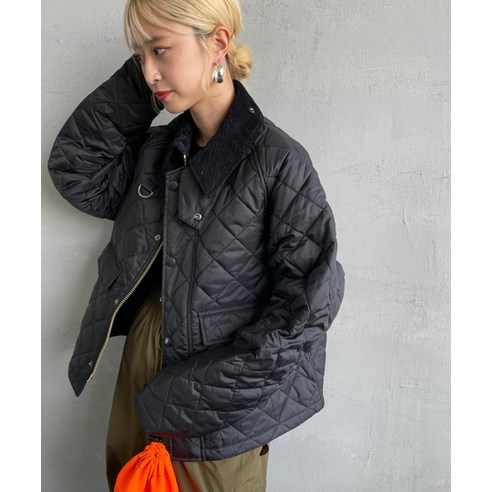 Barbour 바버 SPEY 스페이 퀄팅 자켓 - 블랙 1089630
