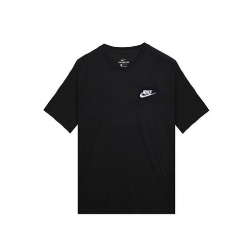 나이키 NSW 클럽 남자 여성 반팔티셔츠 블랙 AR4997-013