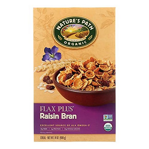 FlaxPlus Raisin Bran 14 Ounces (12 Boxes), 1개